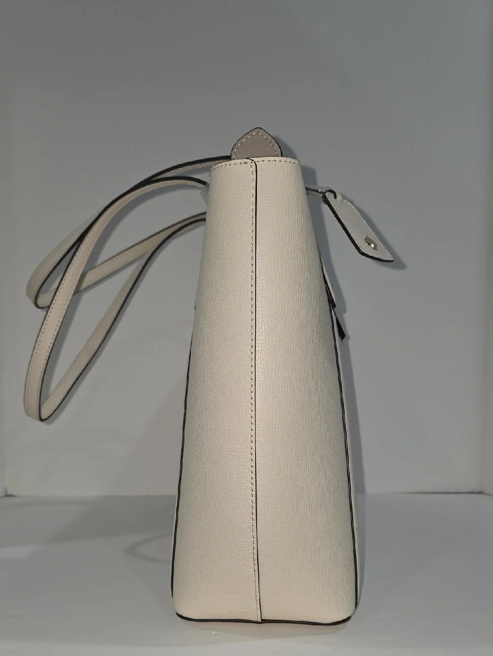 NWT ✅ KATE SPADE  CARA LARGE LEATHER TOTE in PARCHMENT  KF639 ⭐ NWT